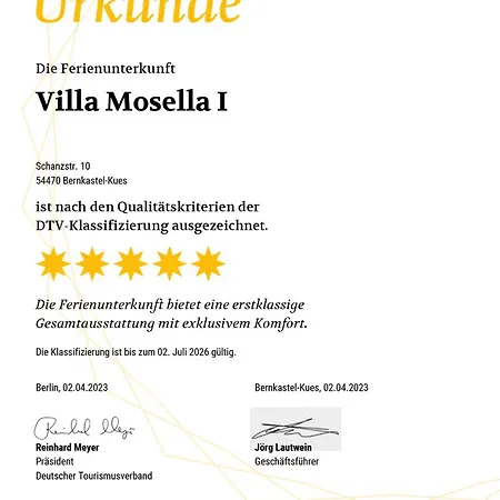 Mosella Apartment Bernkastel-Kues